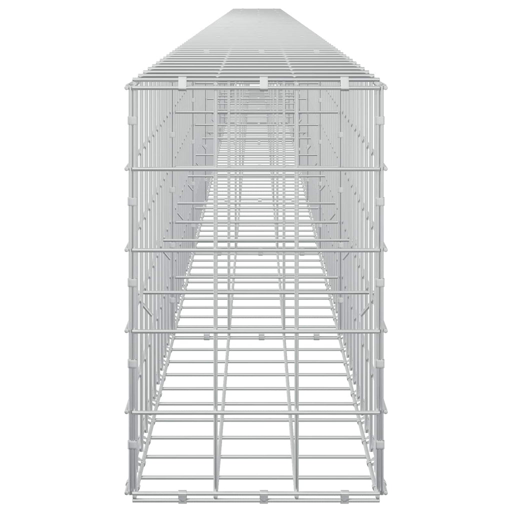 vidaXL Gabion z drutu 3,5 mm i siatką 10x10 cm 900x30x50 cm