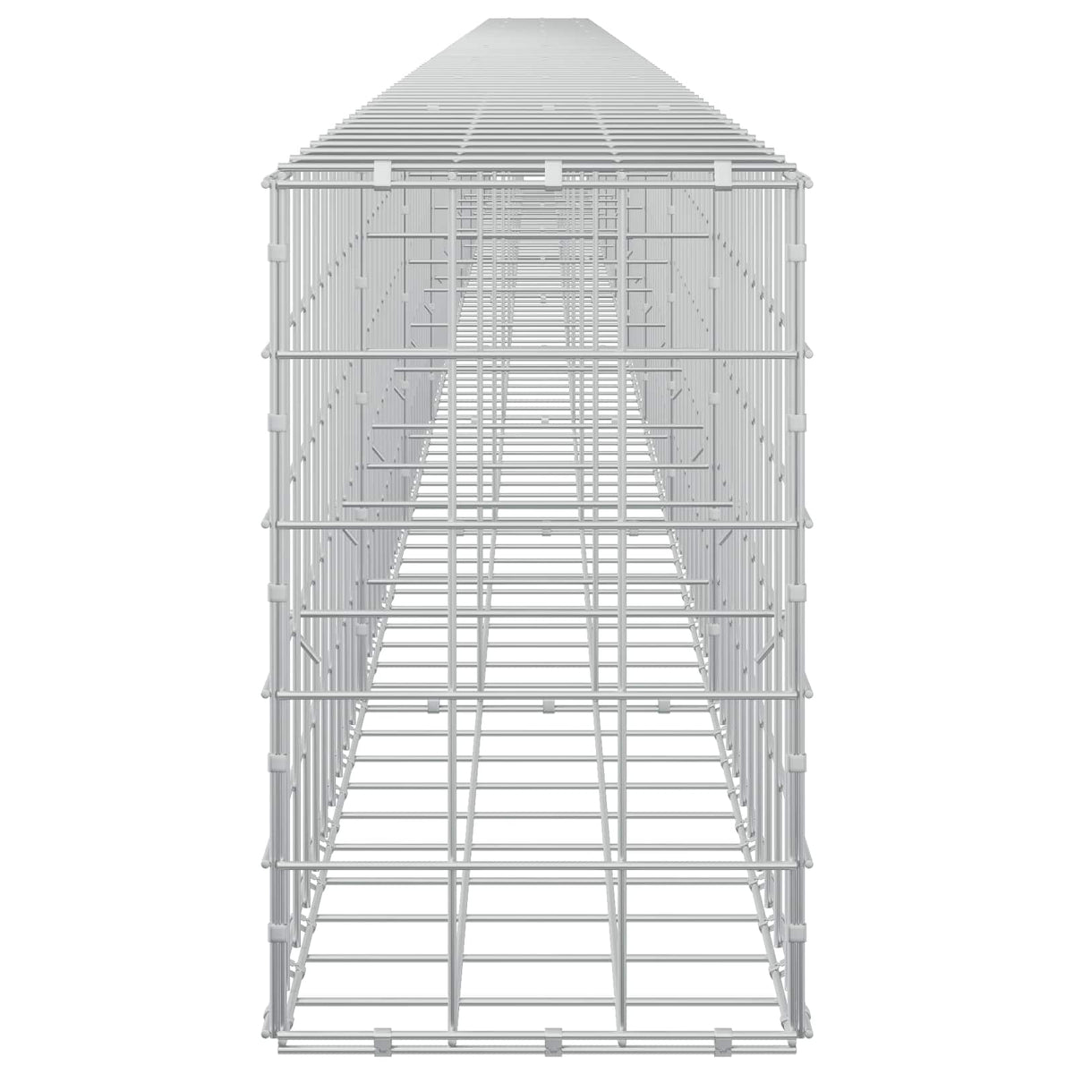 vidaXL Gabion z drutu 3,5 mm i siatką 10x10 cm 900x30x50 cm
