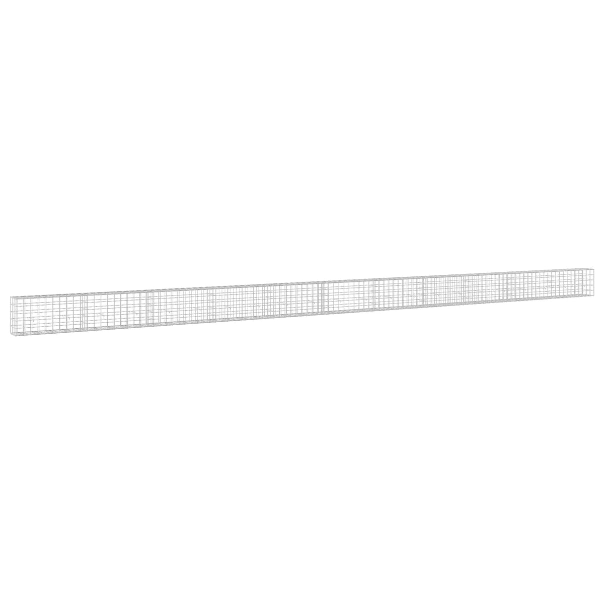 vidaXL Gabion z drutu 3,5 mm i siatką 10x10 cm 1100x30x50 cm
