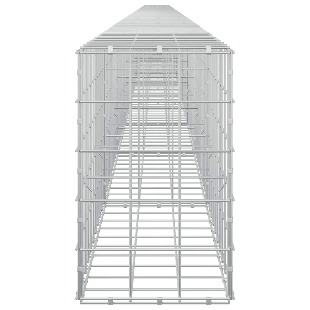 vidaXL Gabion z drutu 3,5 mm i siatką 10x10 cm 1100x30x50 cm