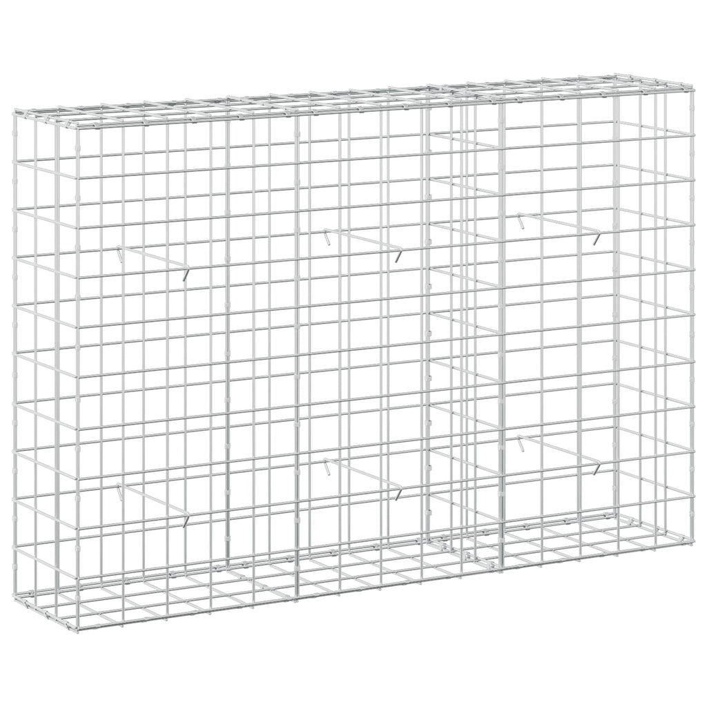 vidaXL Gabion z drutu 3,5 mm i siatką 10x10 cm 150x30x100 cm