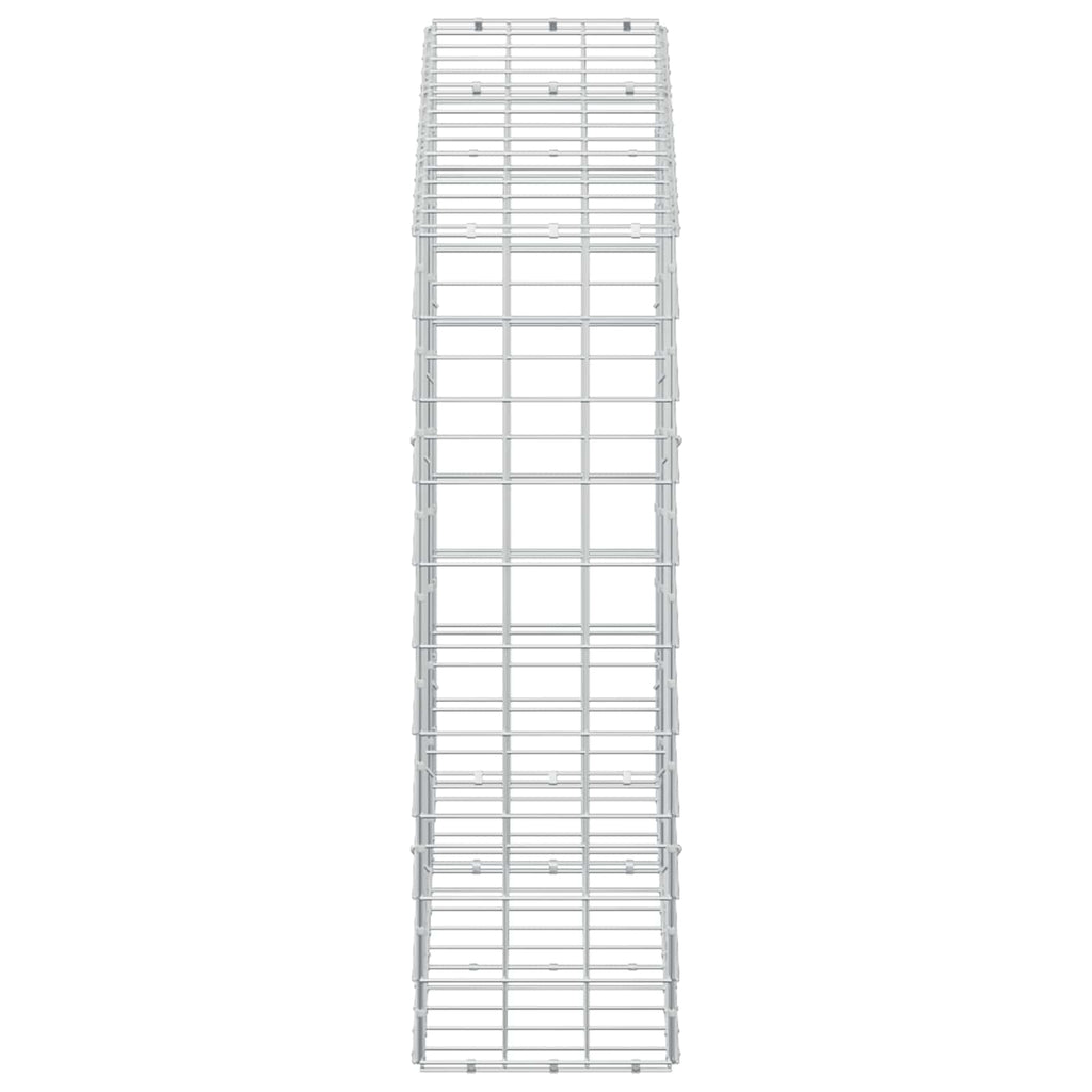 vidaXL Gabion z drutu 3,5 mm i siatką 10x10 cm 150x30x100 cm