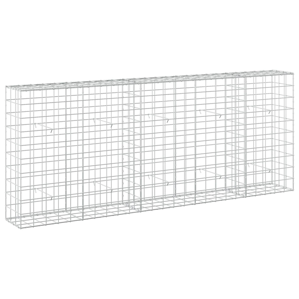 vidaXL Gabion z drutu 3,5 mm i siatką 10x10 cm 250x30x100 cm