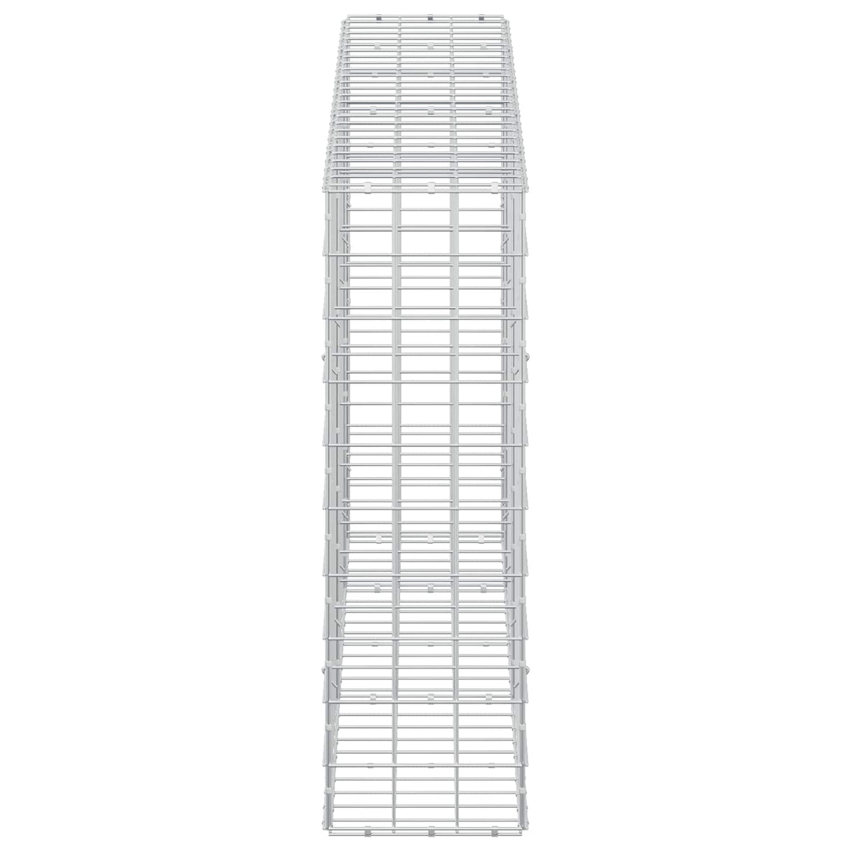 vidaXL Gabion z drutu 3,5 mm i siatką 10x10 cm 250x30x100 cm