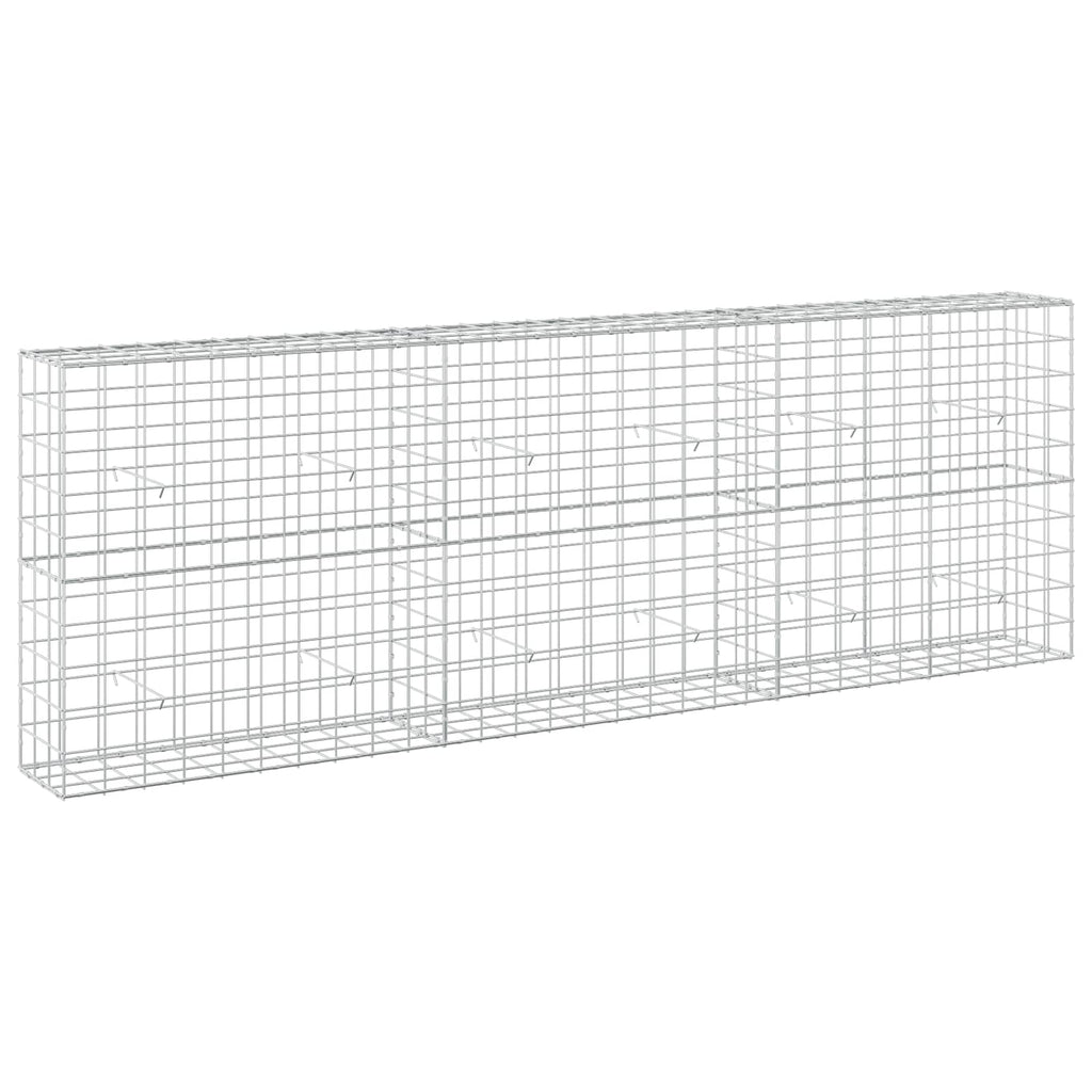 vidaXL Gabion z drutu 3,5 mm i siatką 10x10 cm 300x30x100 cm