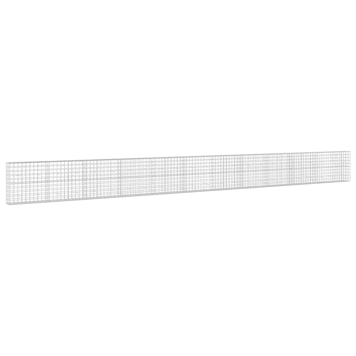 vidaXL Gabion z drutu 3,5 mm i siatką 10x10 cm 1150x30x100 cm