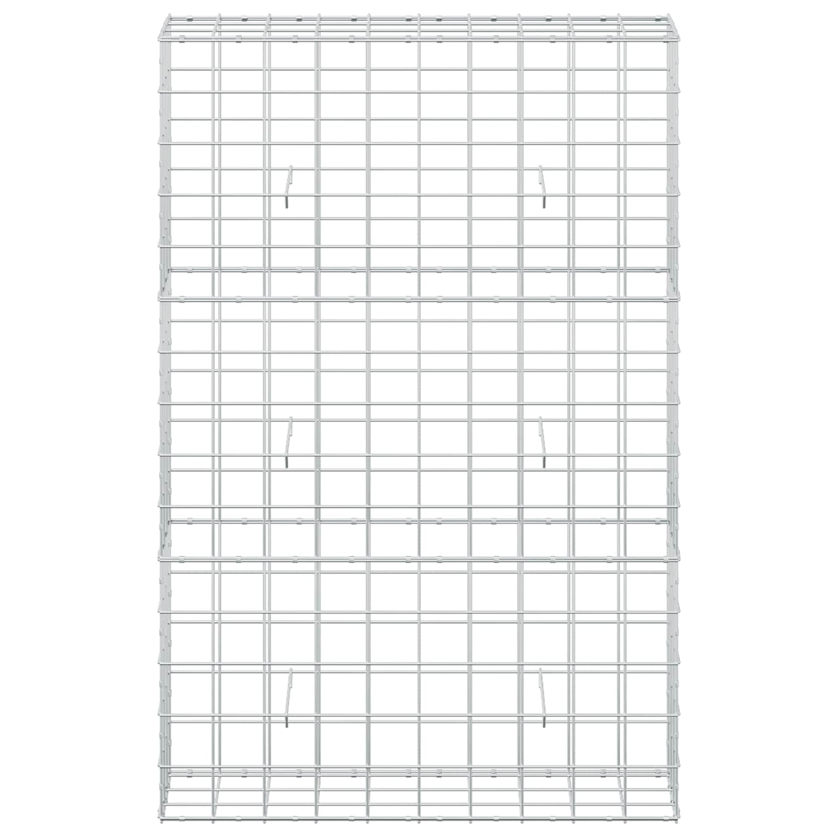 vidaXL Gabion z drutu 3,5 mm i siatką 10x10 cm 100x30x150 cm