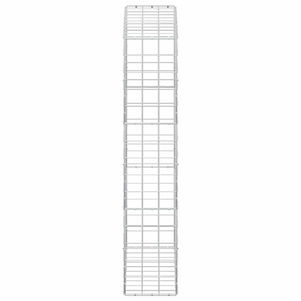vidaXL Gabion z drutu 3,5 mm i siatką 10x10 cm 100x30x150 cm