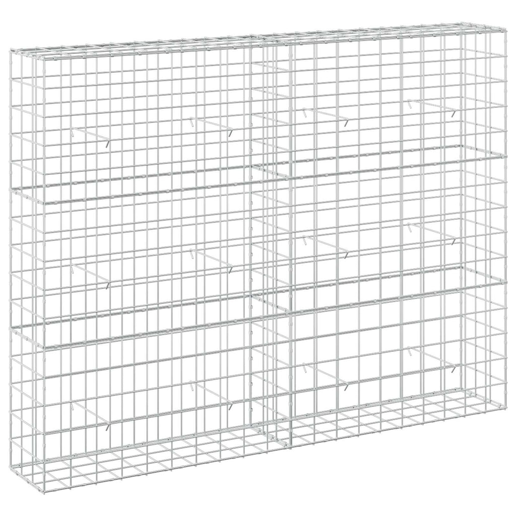 vidaXL Gabion z drutu 3,5 mm i siatką 10x10 cm 200x30x150 cm