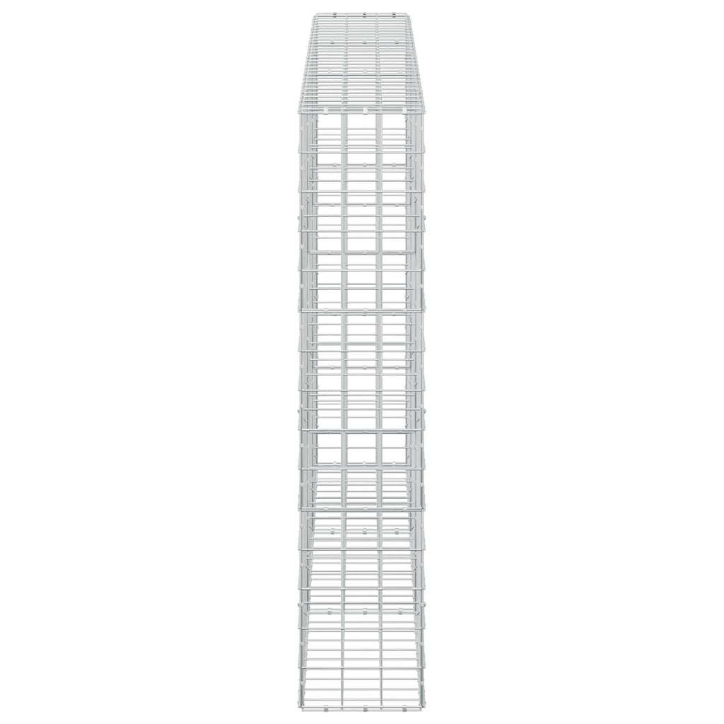 vidaXL Gabion z drutu 3,5 mm i siatką 10x10 cm 300x30x150 cm