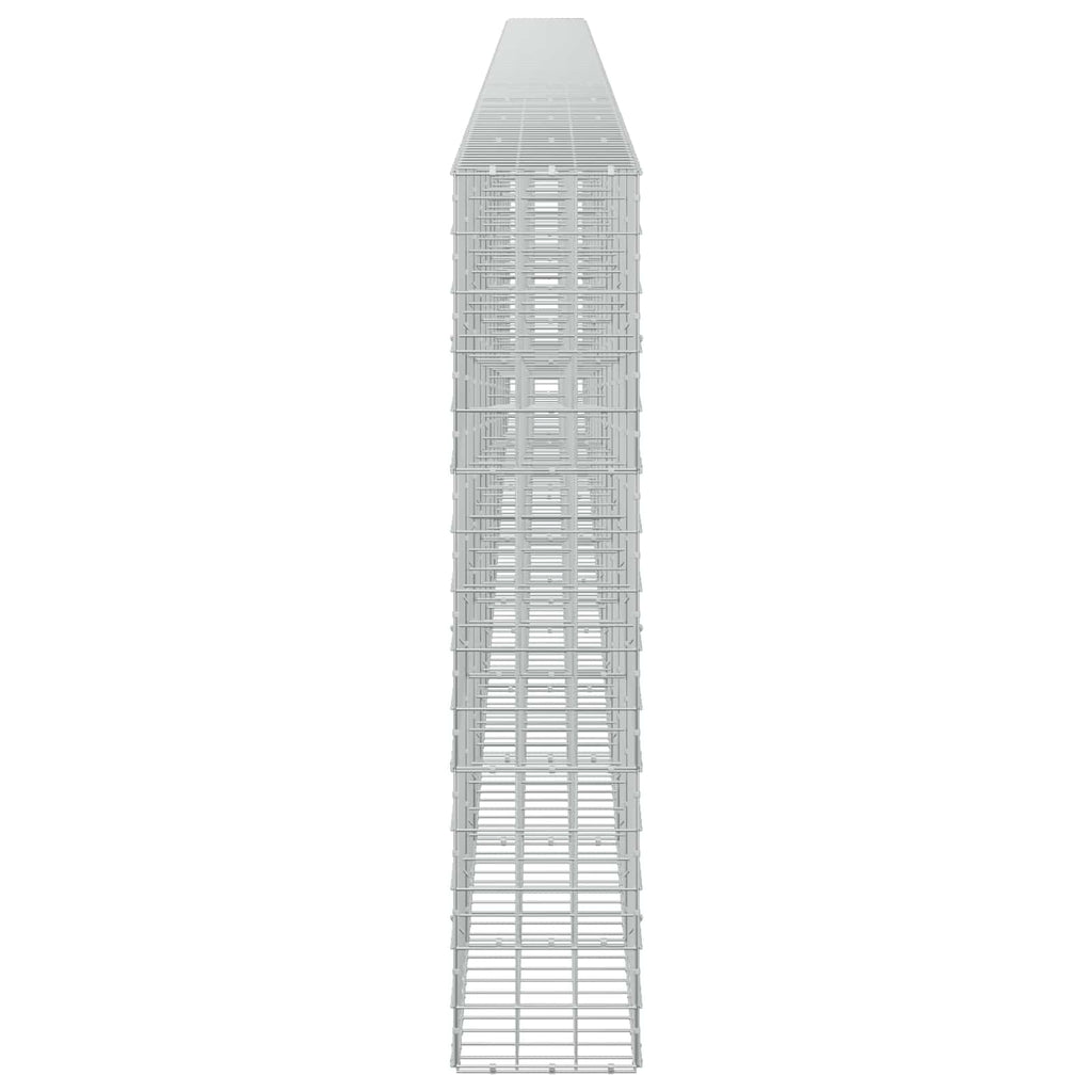 vidaXL Gabion z drutu 3,5 mm i siatką 10x10 cm 1150x30x150 cm