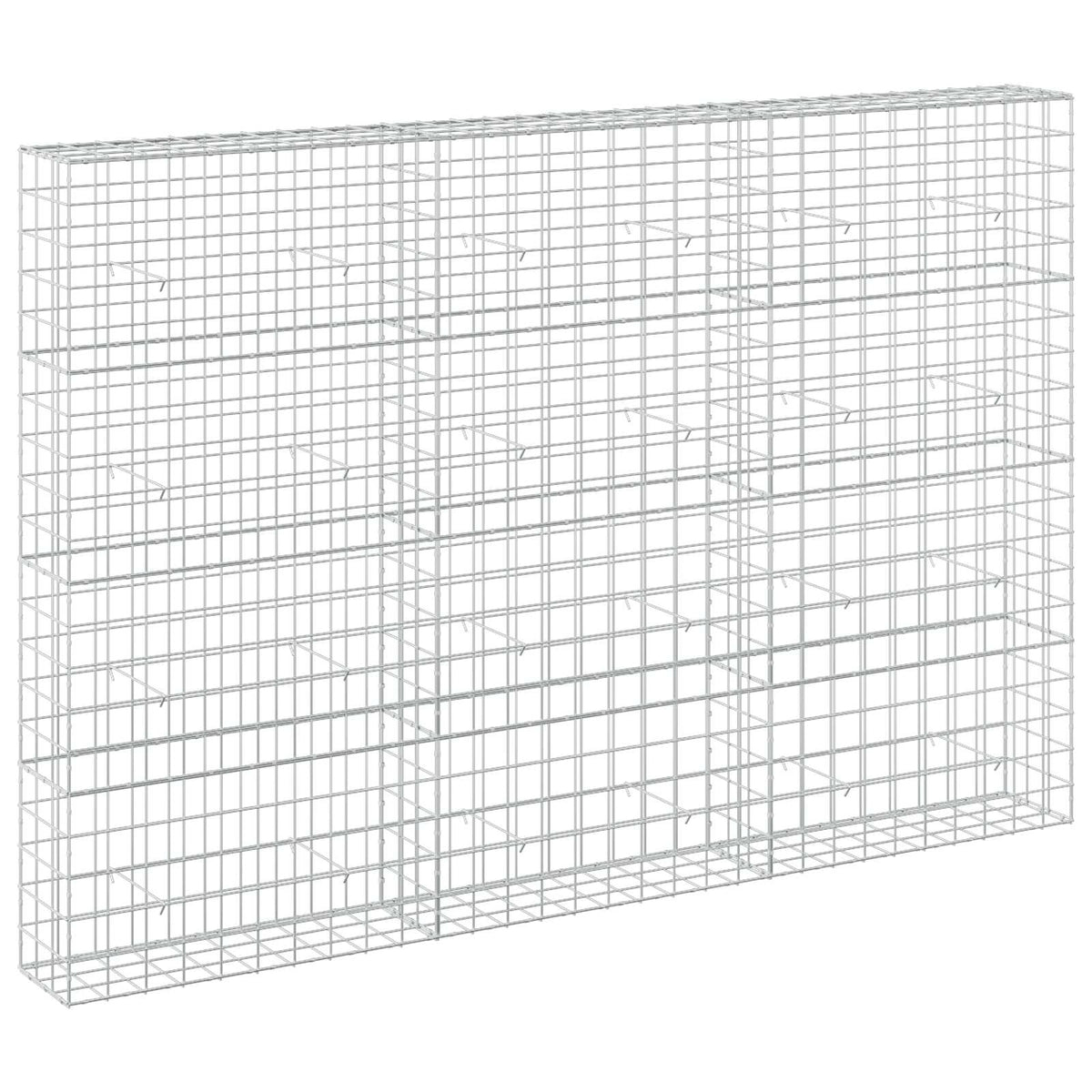 vidaXL Gabion z drutu 3,5 mm i siatką 10x10 cm 300x30x200 cm