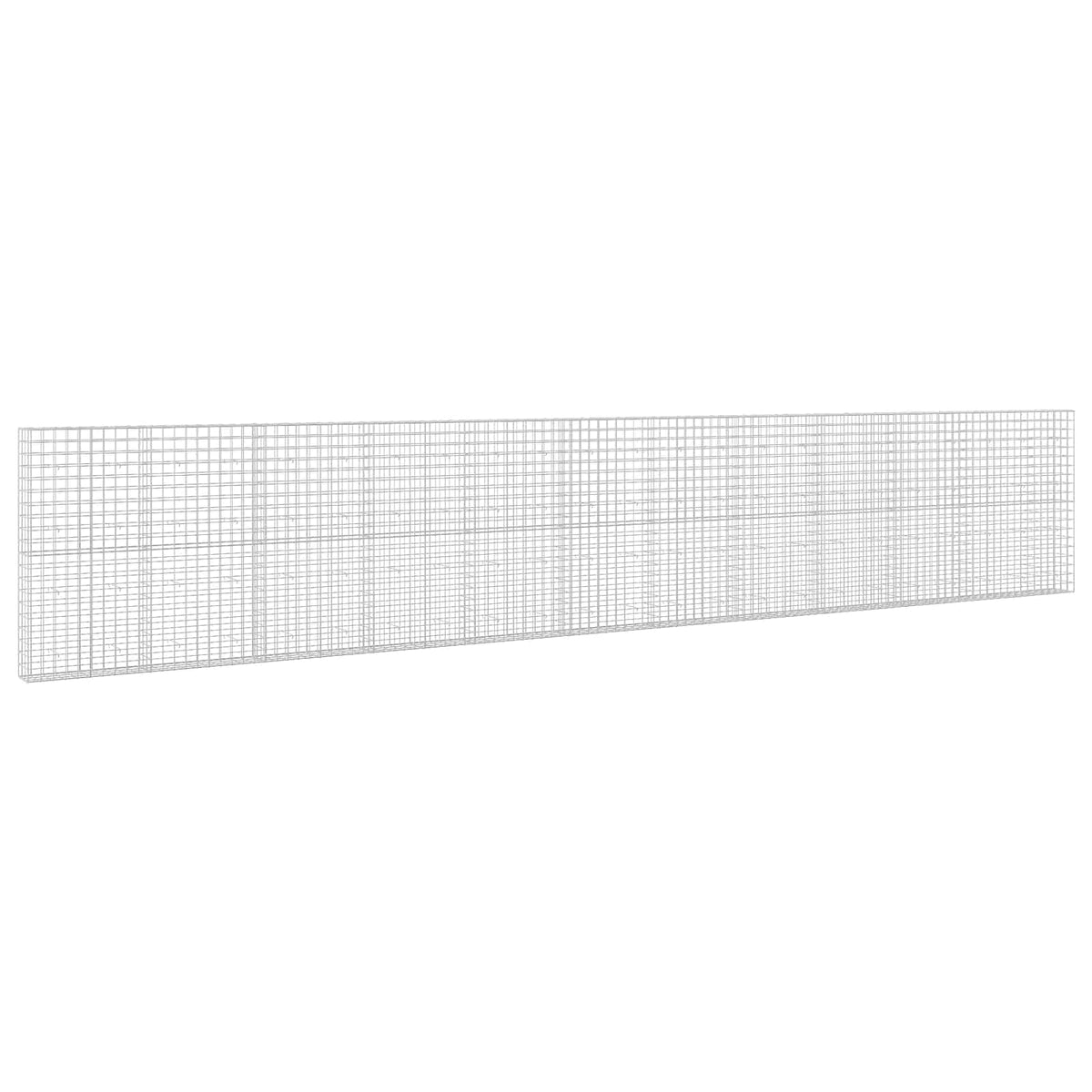 vidaXL Gabion z drutu 3,5 mm i siatką 10x10 cm 1150x30x200 cm