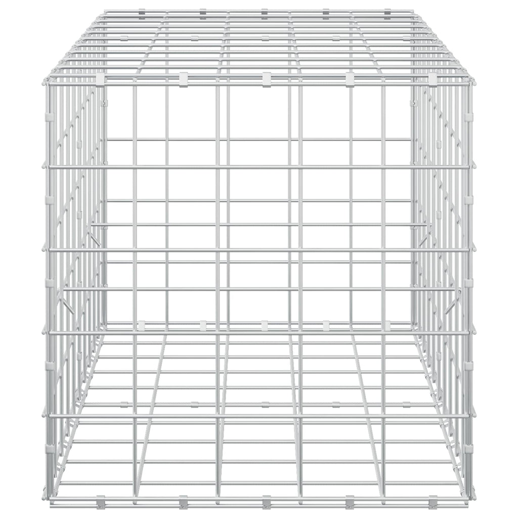vidaXL Gabion z drutu 3,5 mm i siatką 10x10 cm 100x50x50 cm