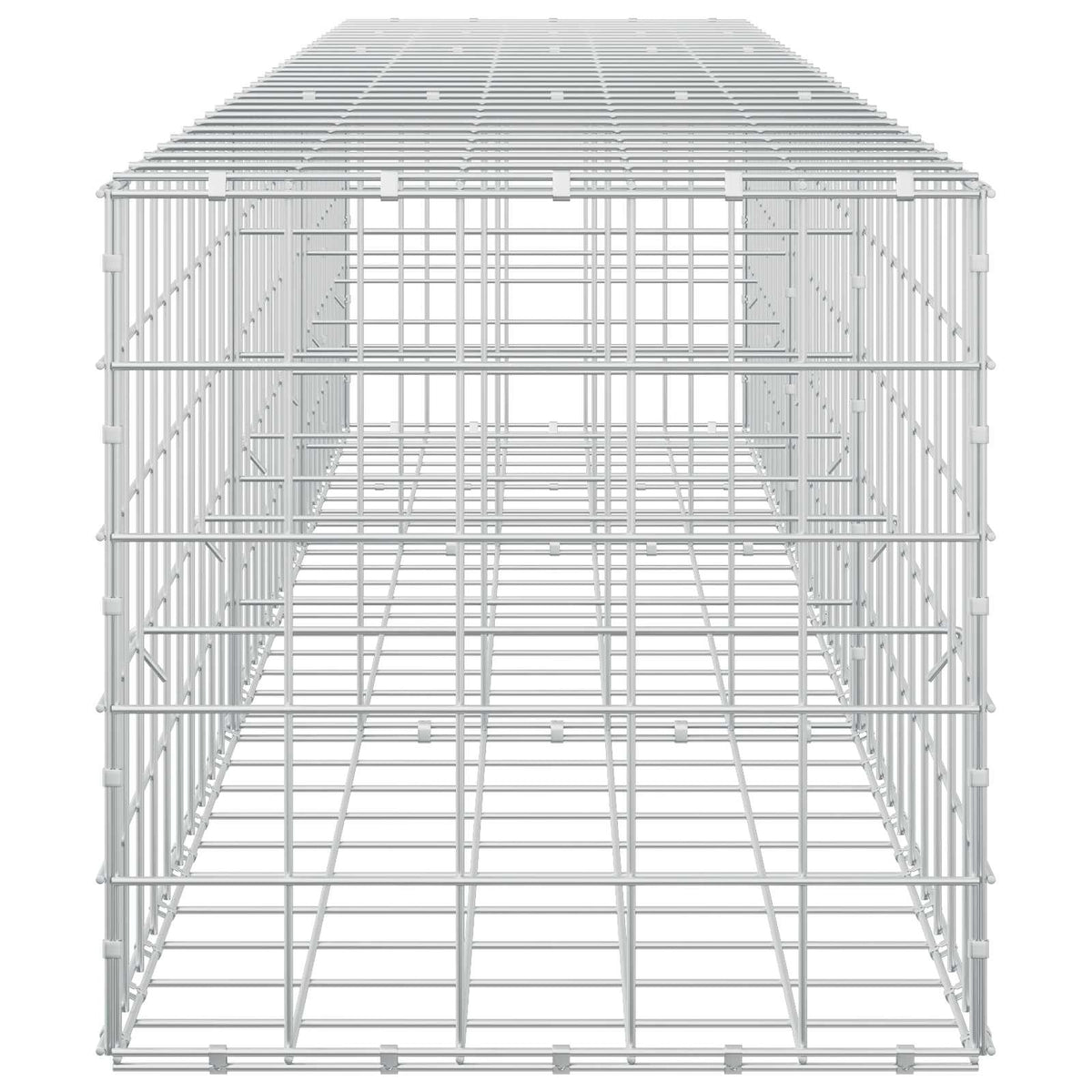 vidaXL Gabion z drutu 3,5 mm i siatką 10x10 cm 300x50x50 cm
