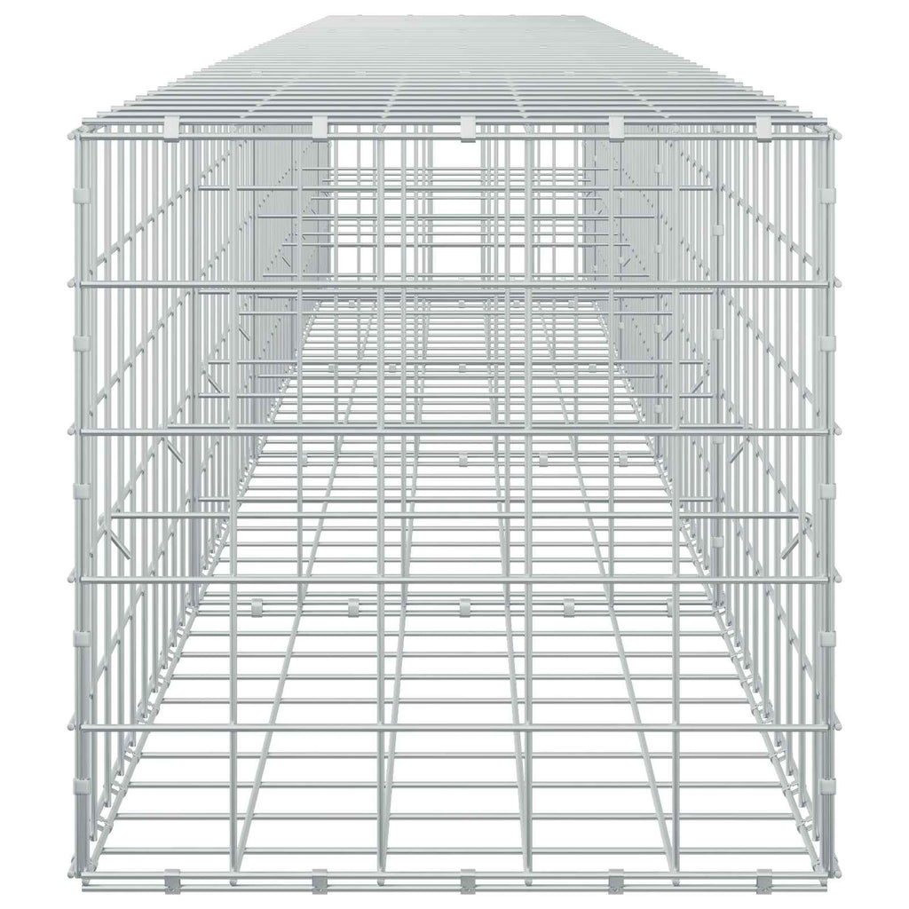 vidaXL Gabion z drutu 3,5 mm i siatką 10x10 cm 450x50x50 cm