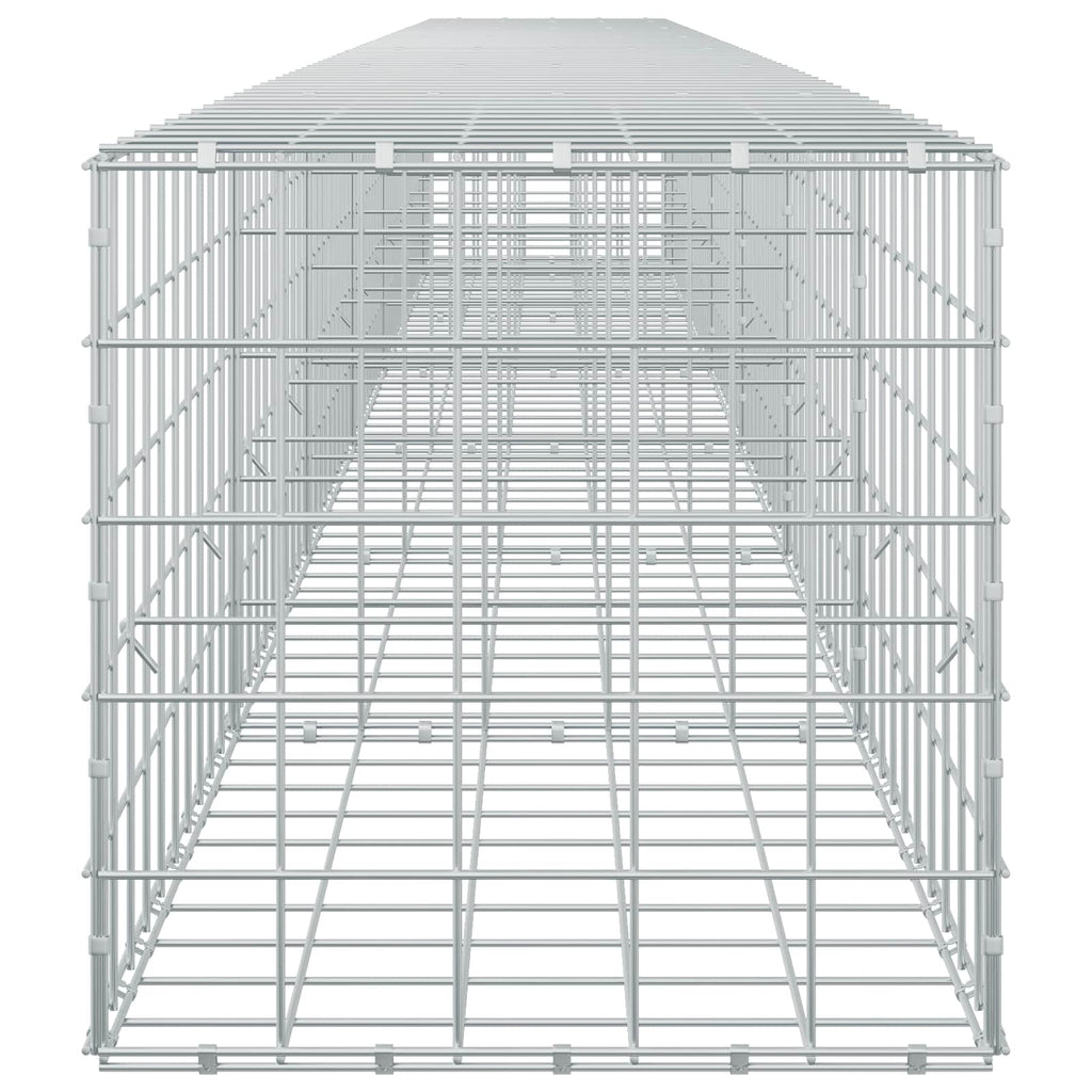 vidaXL Gabion z drutu 3,5 mm i siatką 10x10 cm 650x50x50 cm