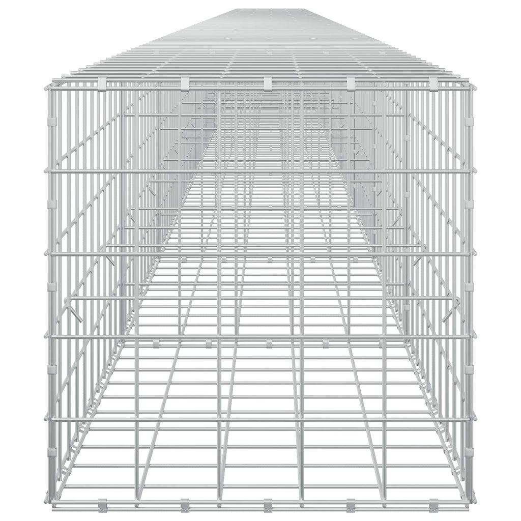 vidaXL Gabion z drutu 3,5 mm i siatką 10x10 cm 1100x50x50 cm