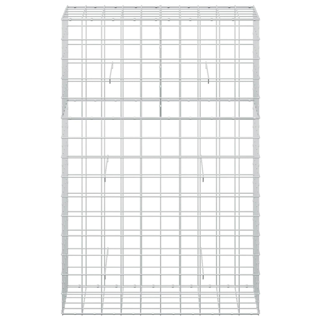 vidaXL Gabion z drutu 3,5 mm i siatką 10x10 cm 100x50x150 cm