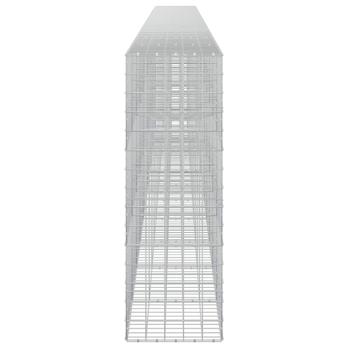 vidaXL Gabion z drutu 3,5 mm i siatką 10x10 cm 1150x50x150 cm