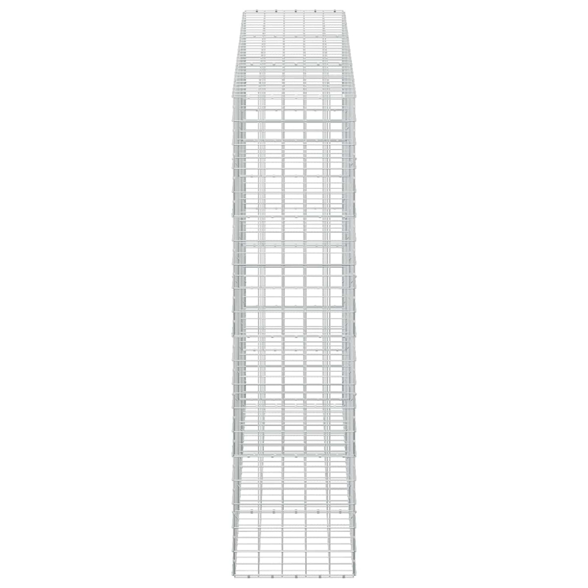 vidaXL Gabion z drutu 3,5 mm i siatką 10x10 cm 300x50x200 cm