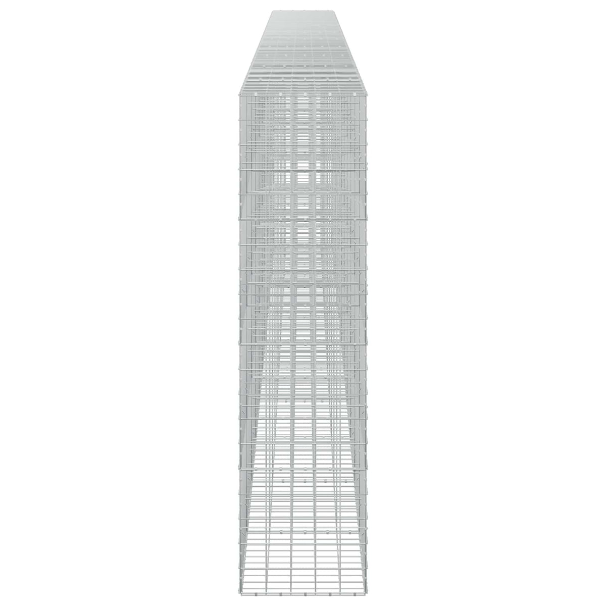 vidaXL Gabion z drutu 3,5 mm i siatką 10x10 cm 1050x50x200 cm