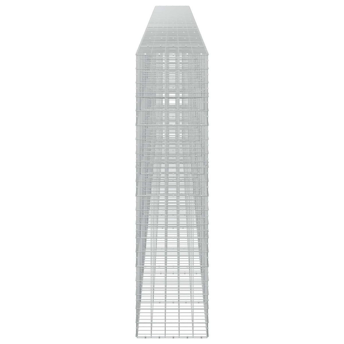 vidaXL Gabion z drutu 3,5 mm i siatką 10x10 cm 1100x50x200 cm