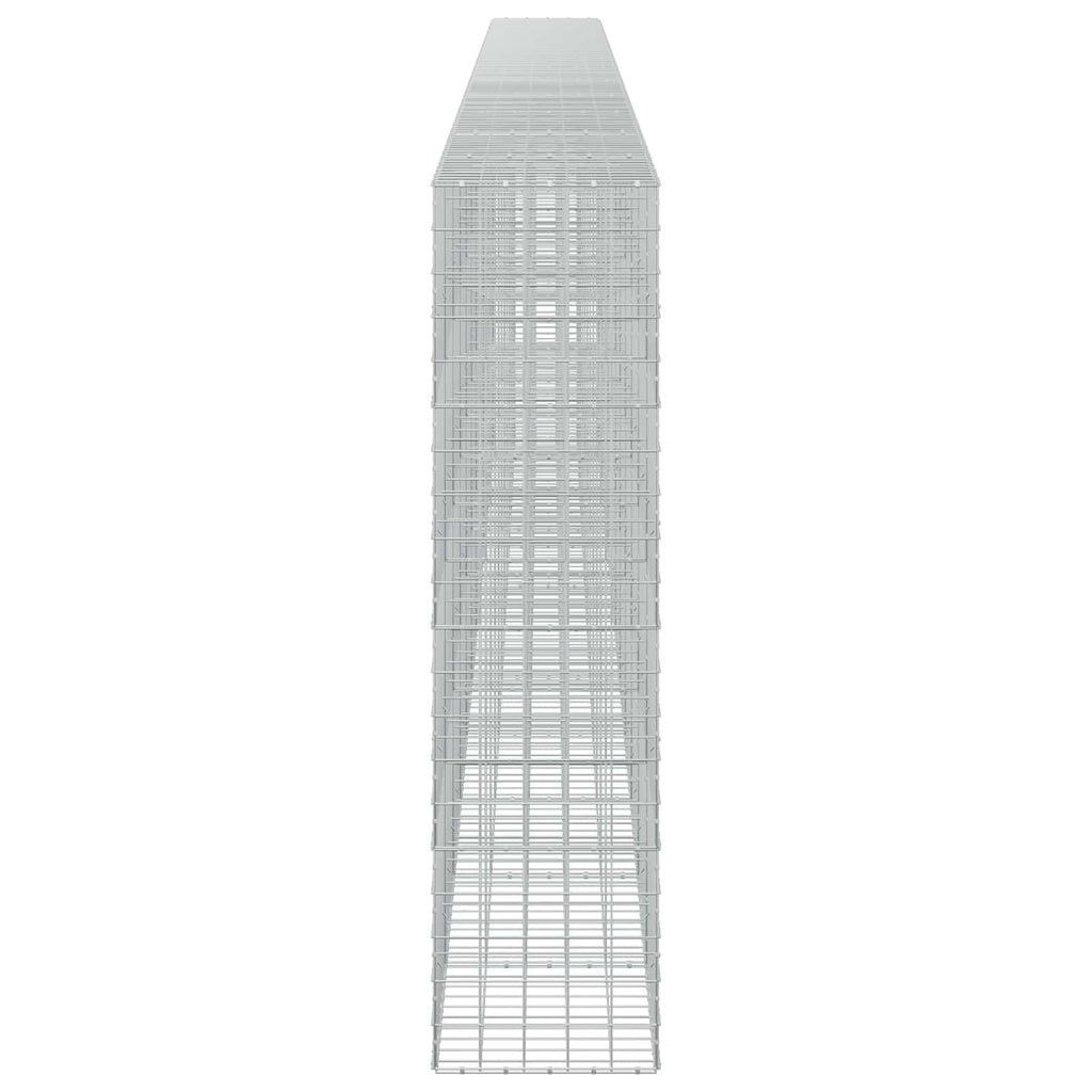 vidaXL Gabion z drutu 3,5 mm i siatką 10x10 cm 1150x50x200 cm