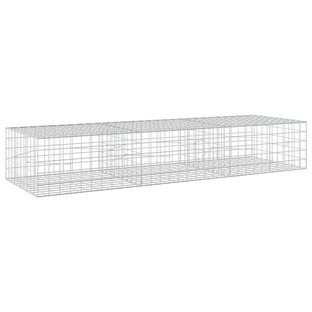 vidaXL Gabion z drutu 3,5 mm i siatką 10x10 cm 300x100x50 cm