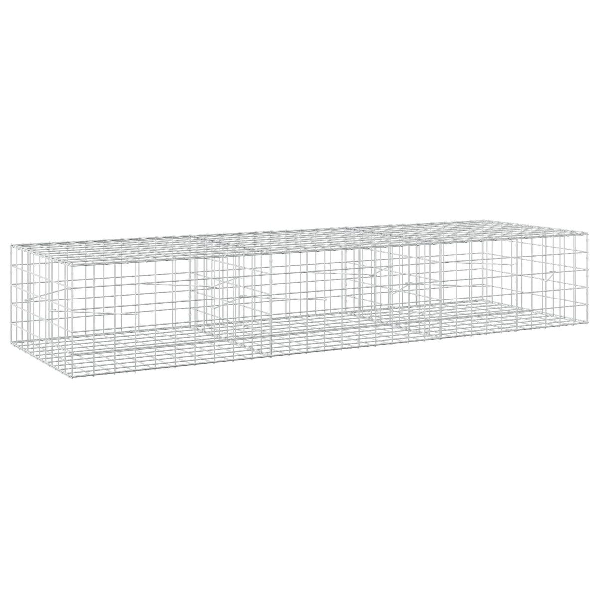 vidaXL Gabion z drutu 3,5 mm i siatką 10x10 cm 300x100x50 cm