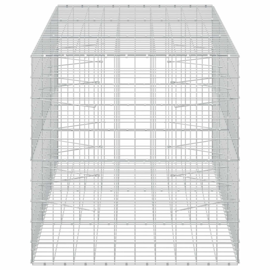 vidaXL Gabion z drutu 3,5 mm i siatką 10x10 cm 300x100x100 cm