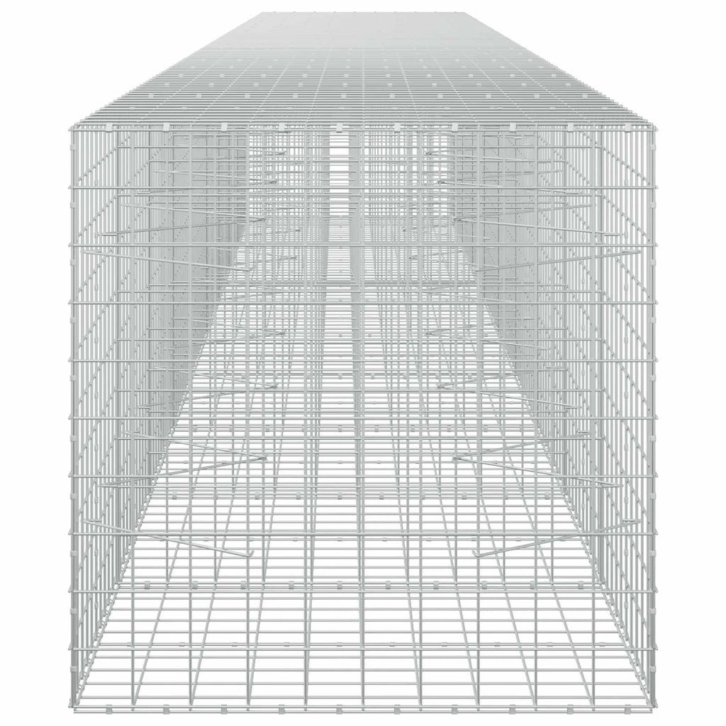 vidaXL Gabion z drutu 3,5 mm i siatką 10x10 cm 950x100x100 cm