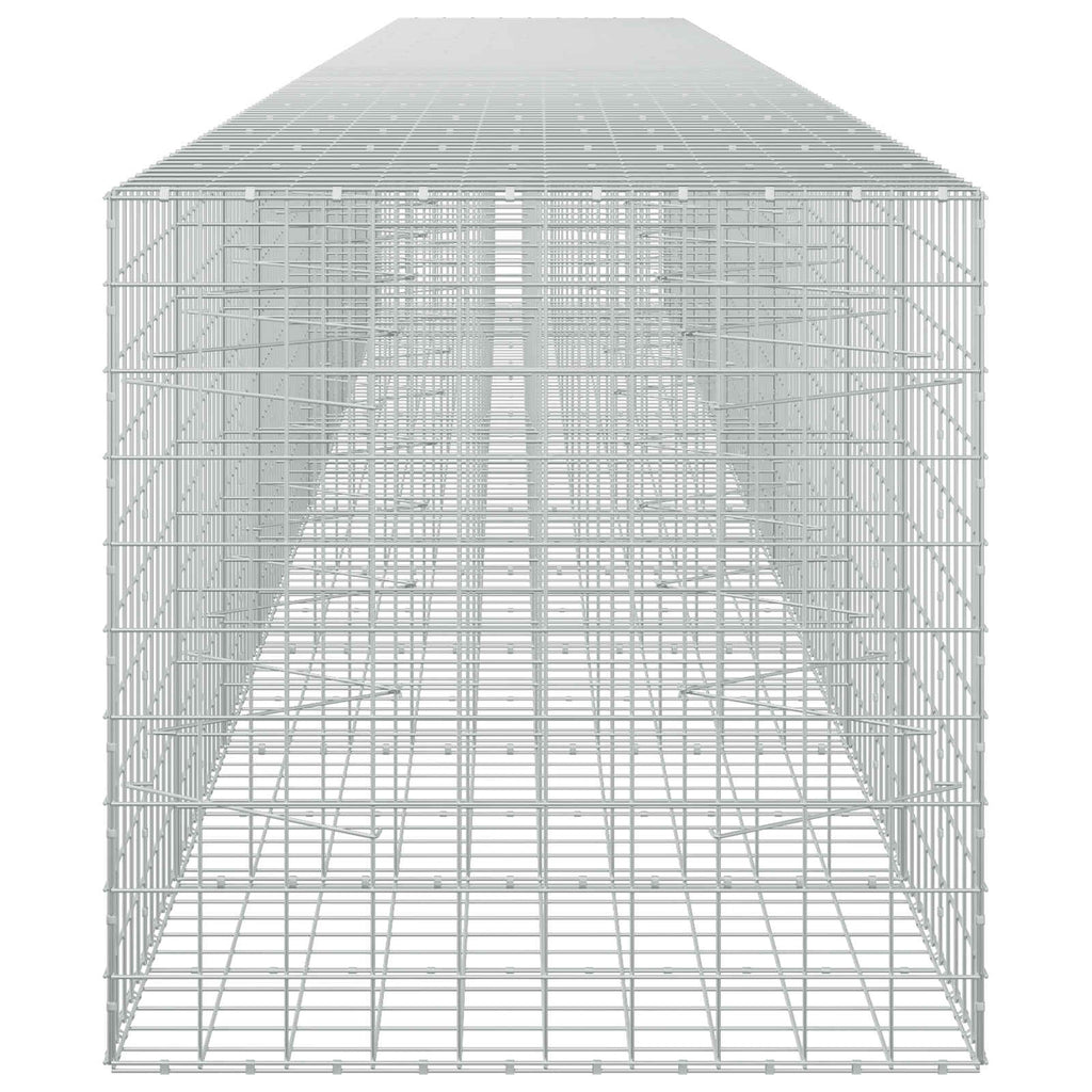 vidaXL Gabion z drutu 3,5 mm i siatką 10x10 cm 1050x100x100 cm