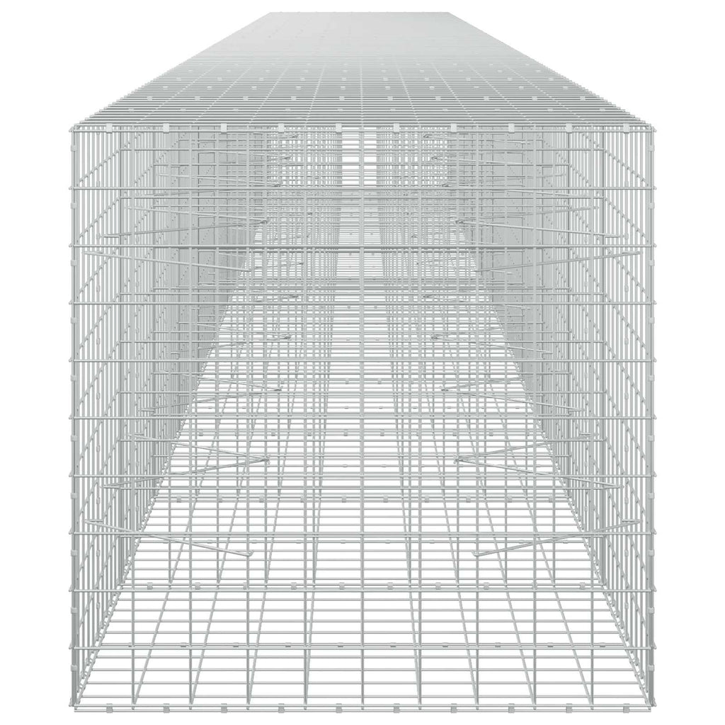 vidaXL Gabion z drutu 3,5 mm i siatką 10x10 cm 1150x100x100 cm