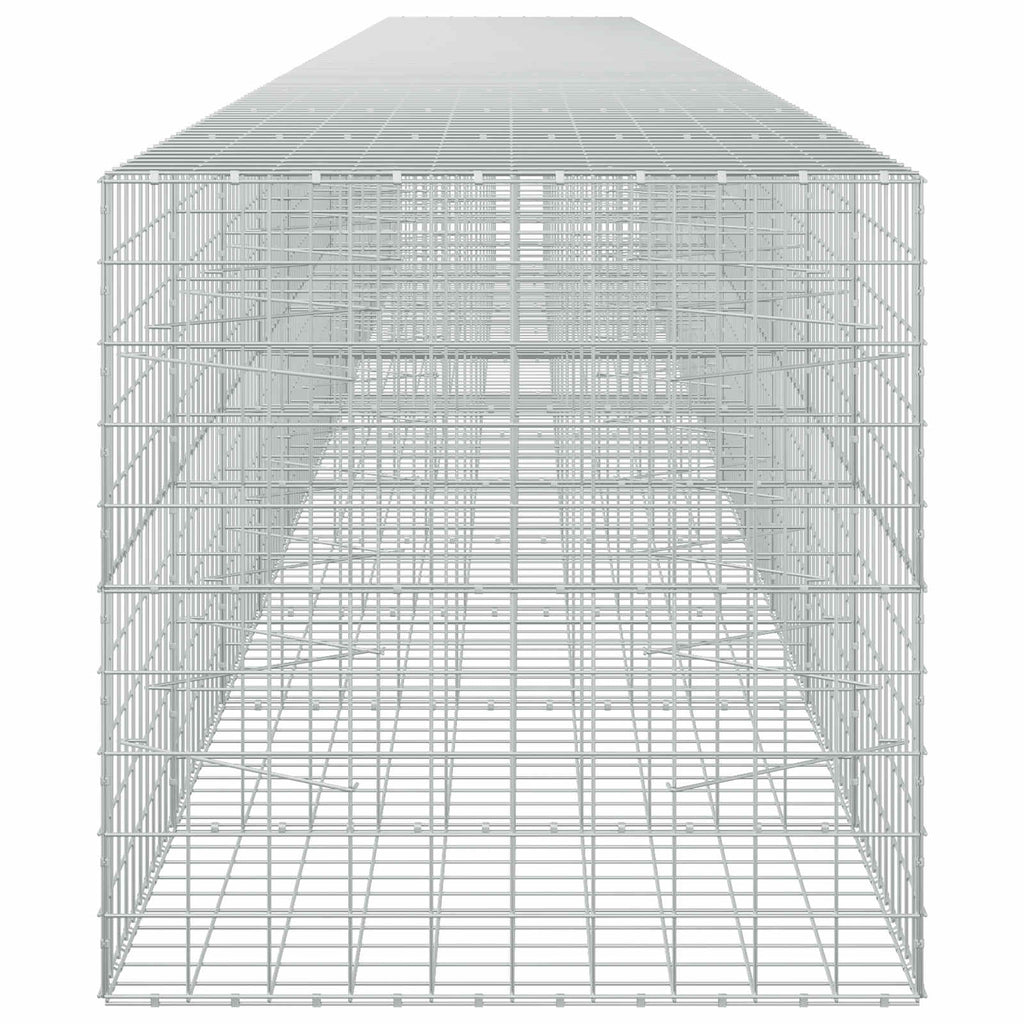 vidaXL Gabion z drutu 3,5 mm i siatką 10x10 cm 1200x100x100 cm