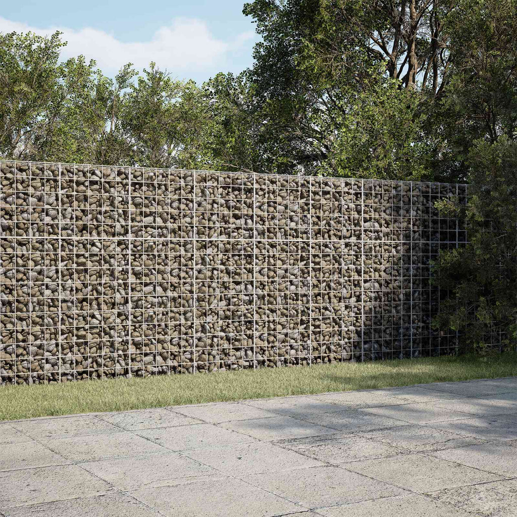 vidaXL Gabion z drutu 3,5 mm i siatką 10x10 cm 250x100x150 cm