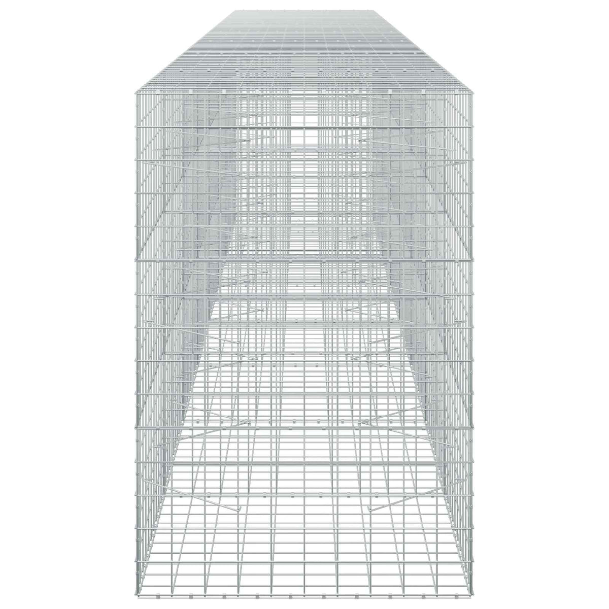 vidaXL Gabion z drutu 3,5 mm i siatką 10x10 cm 750x100x150 cm