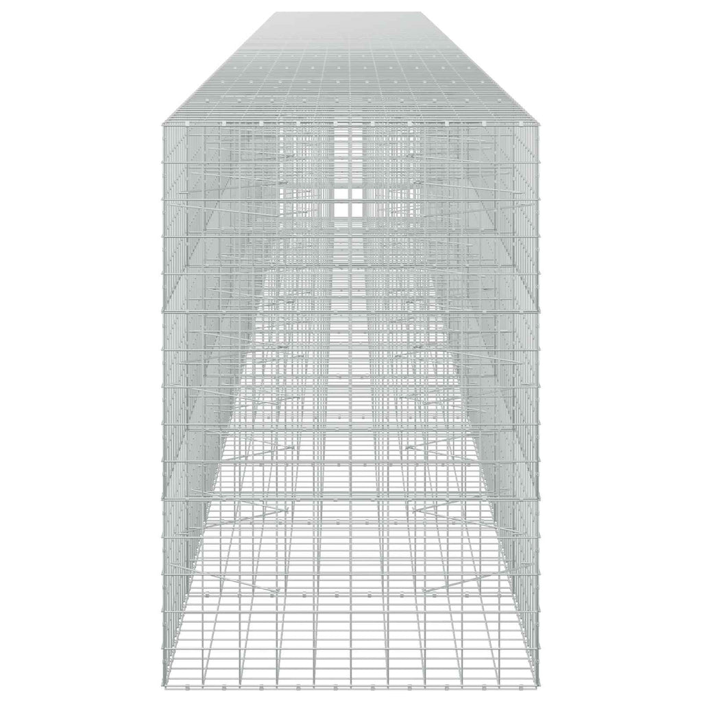 vidaXL Gabion z drutu 3,5 mm i siatką 10x10 cm 1100x100x150 cm