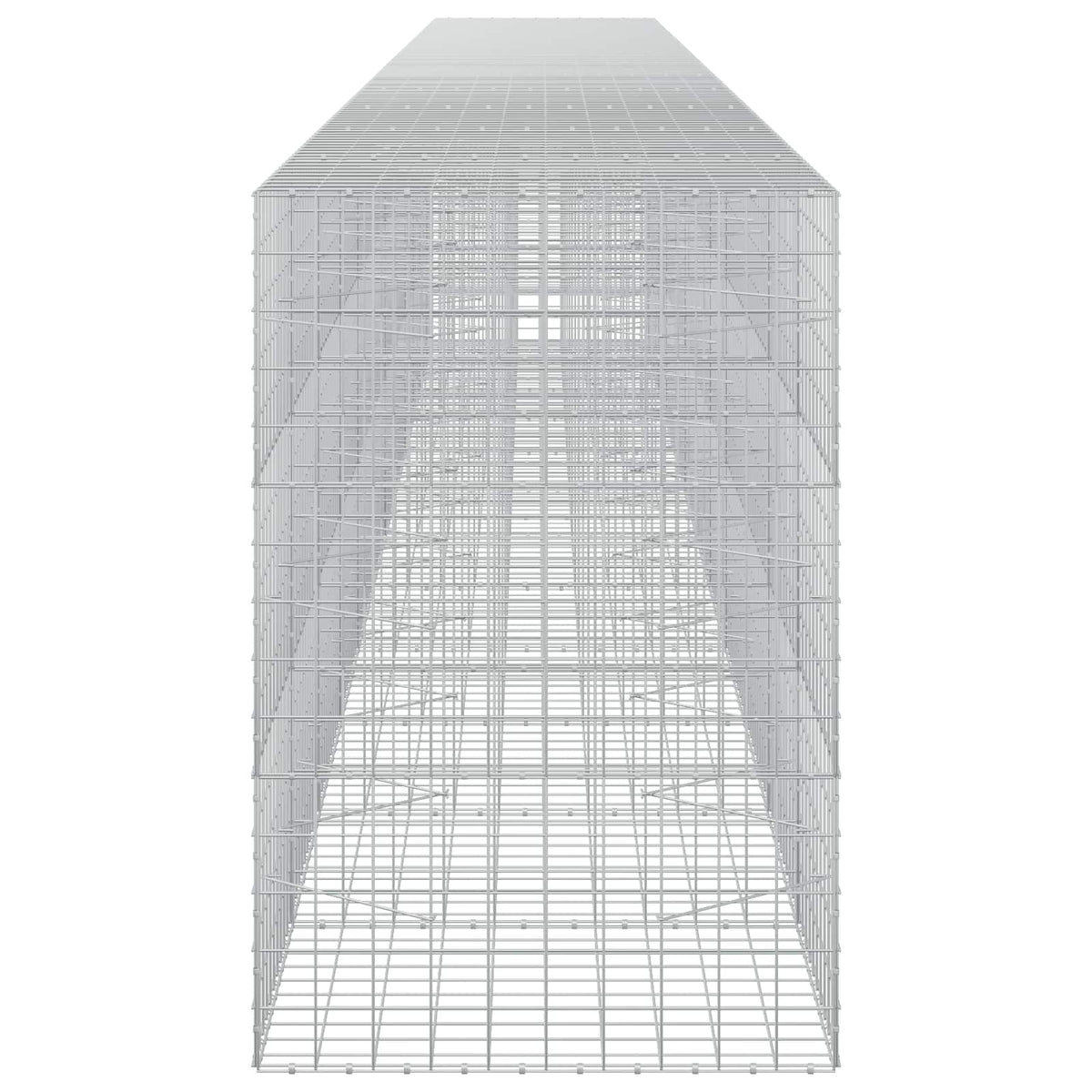 vidaXL Gabion z drutu 3,5 mm i siatką 10x10 cm 1150x100x150 cm