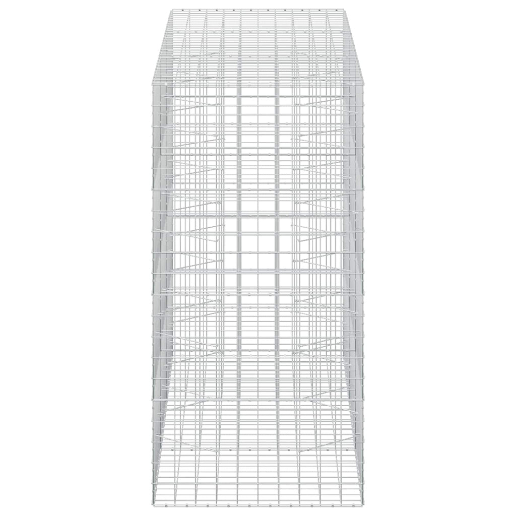 vidaXL Gabion z drutu 3,5 mm i siatką 10x10 cm 300x100x200 cm