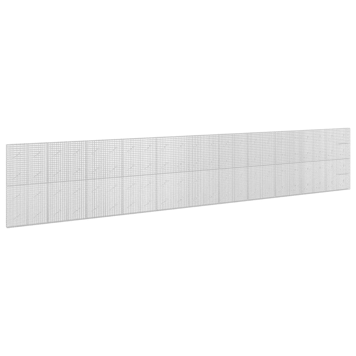 vidaXL Gabion z drutu 5 mm i siatką 5x5 cm 1100x10x200 cm