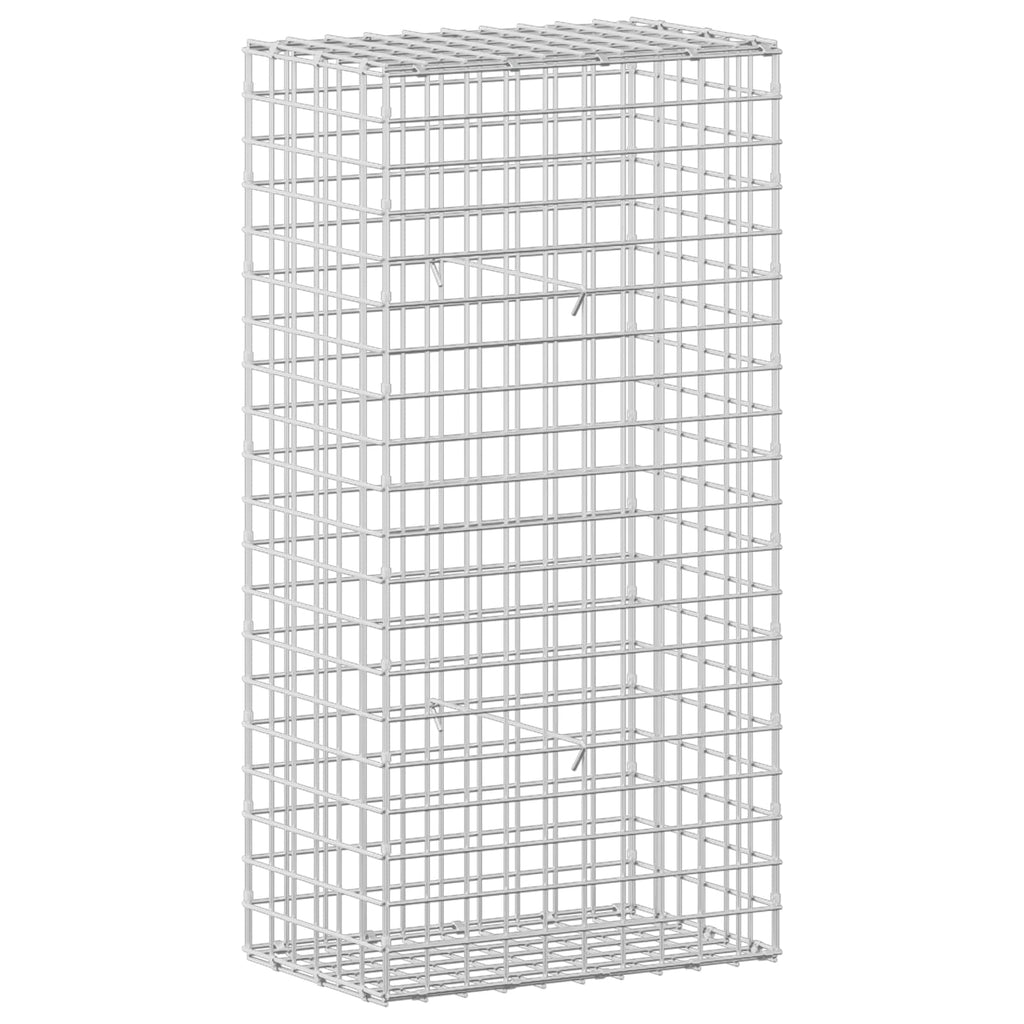vidaXL Gabion z drutu 5 mm i siatką 5x5 cm 50x30x100 cm