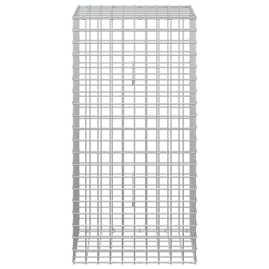 vidaXL Gabion z drutu 5 mm i siatką 5x5 cm 50x30x100 cm