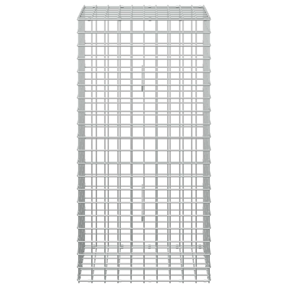 vidaXL Gabion z drutu 5 mm i siatką 5x5 cm 50x30x100 cm