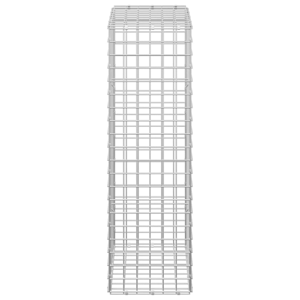 vidaXL Gabion z drutu 5 mm i siatką 5x5 cm 50x30x100 cm