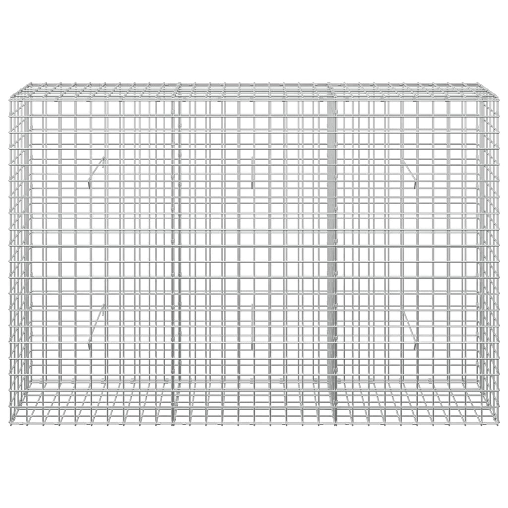 vidaXL Gabion z drutu 5 mm i siatką 5x5 cm 150x30x100 cm