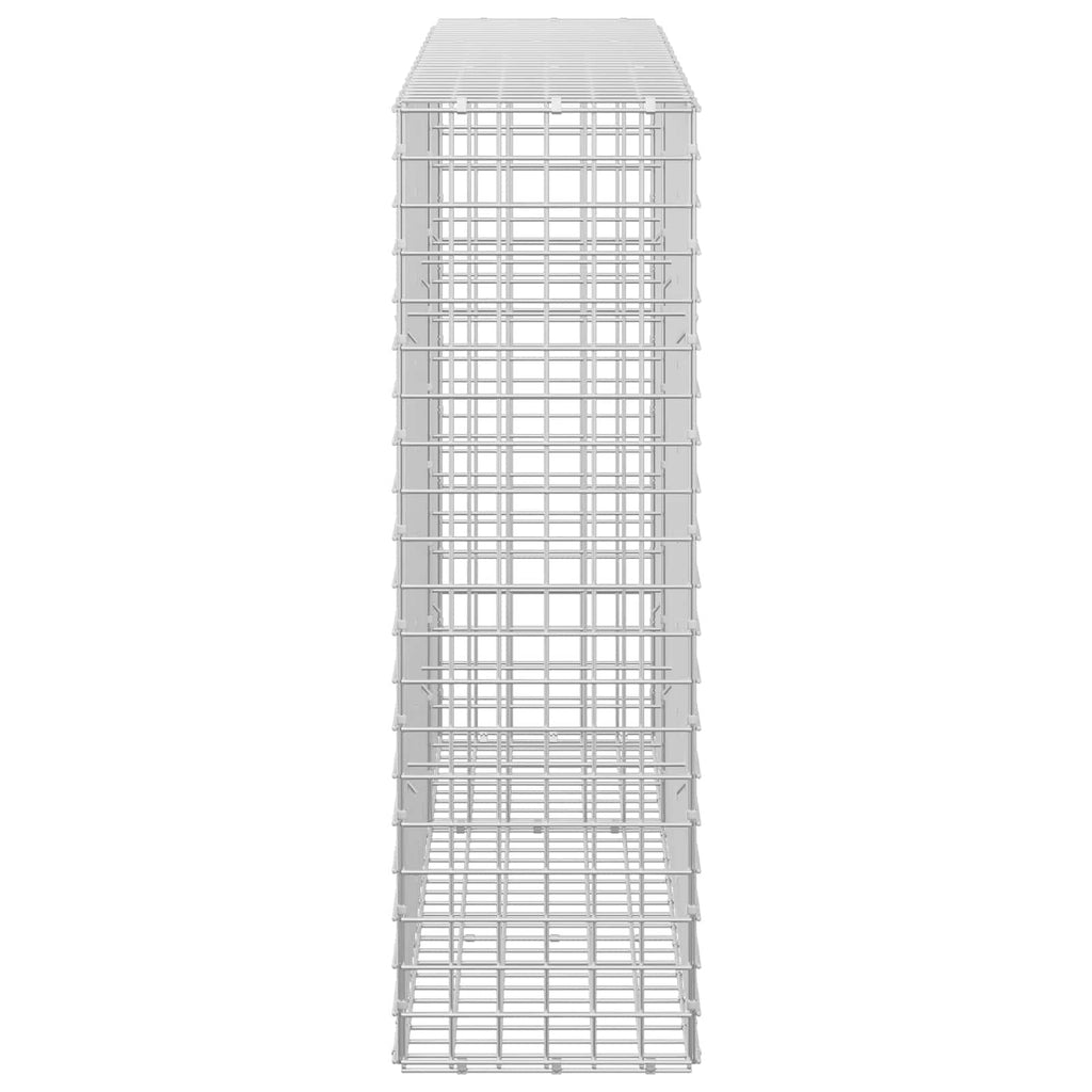 vidaXL Gabion z drutu 5 mm i siatką 5x5 cm 150x30x100 cm