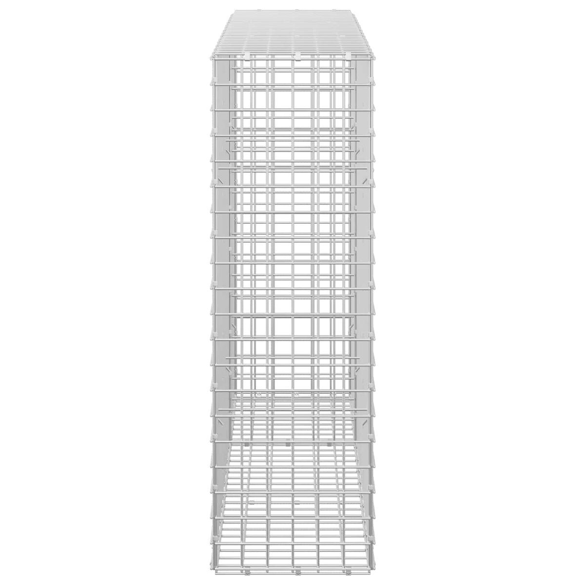 vidaXL Gabion z drutu 5 mm i siatką 5x5 cm 150x30x100 cm