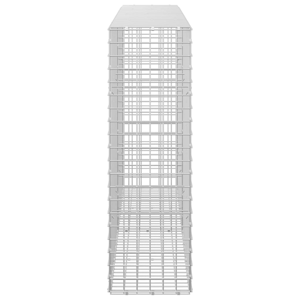 vidaXL Gabion z drutu 5 mm i siatką 5x5 cm 200x30x100 cm