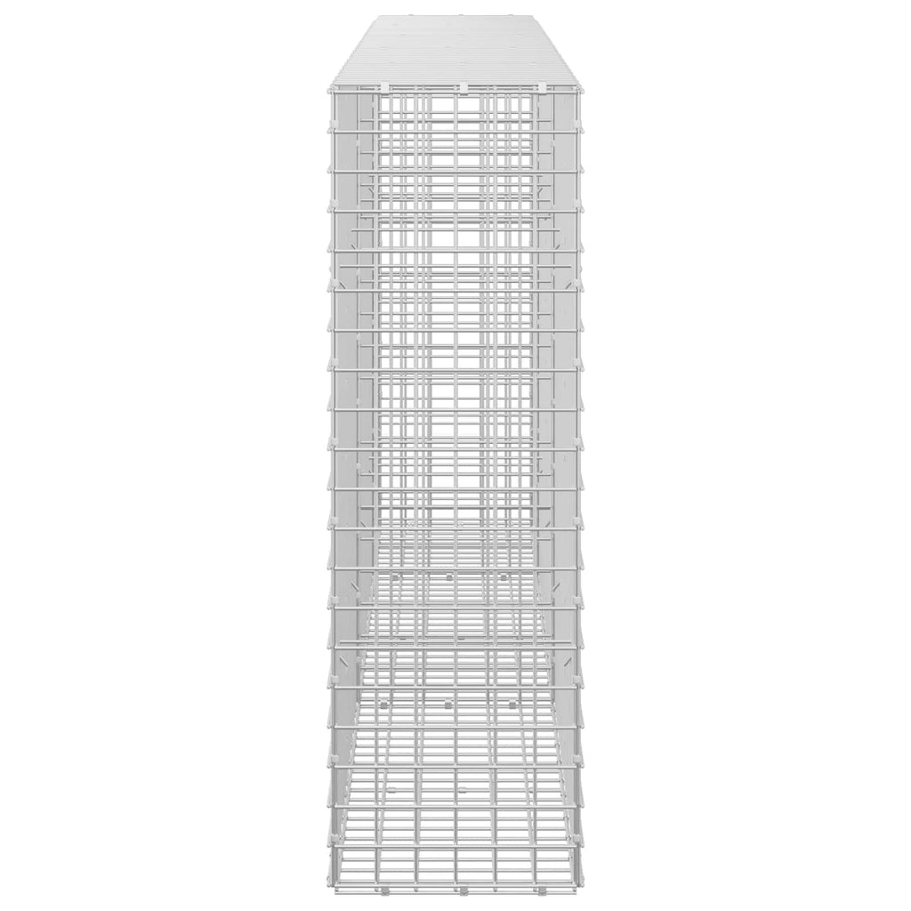vidaXL Gabion z drutu 5 mm i siatką 5x5 cm 250x30x100 cm